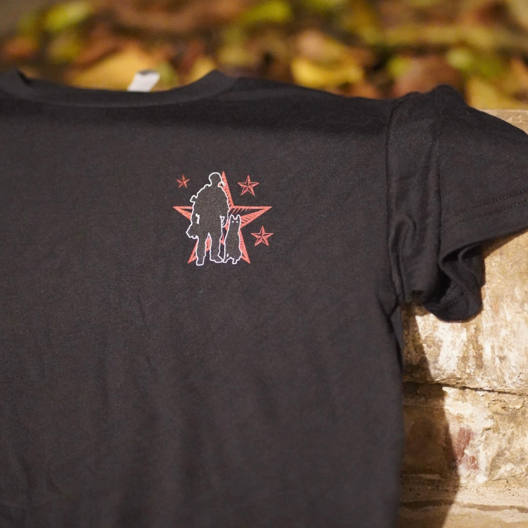 "Dog In" Shirt - Black - Warpaint x _invadergirl_