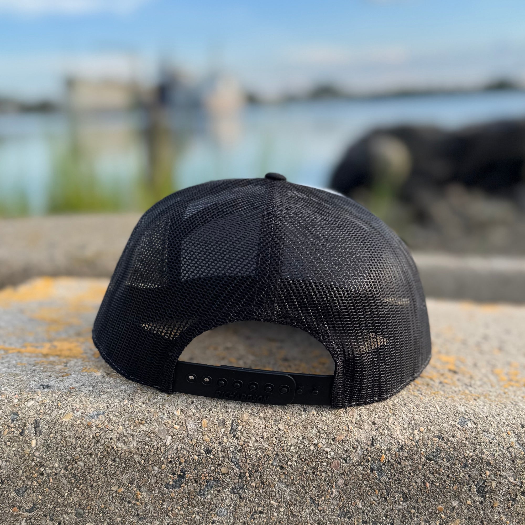 OG Logo 7 Panel Trucker Hat w/ Leather Patch