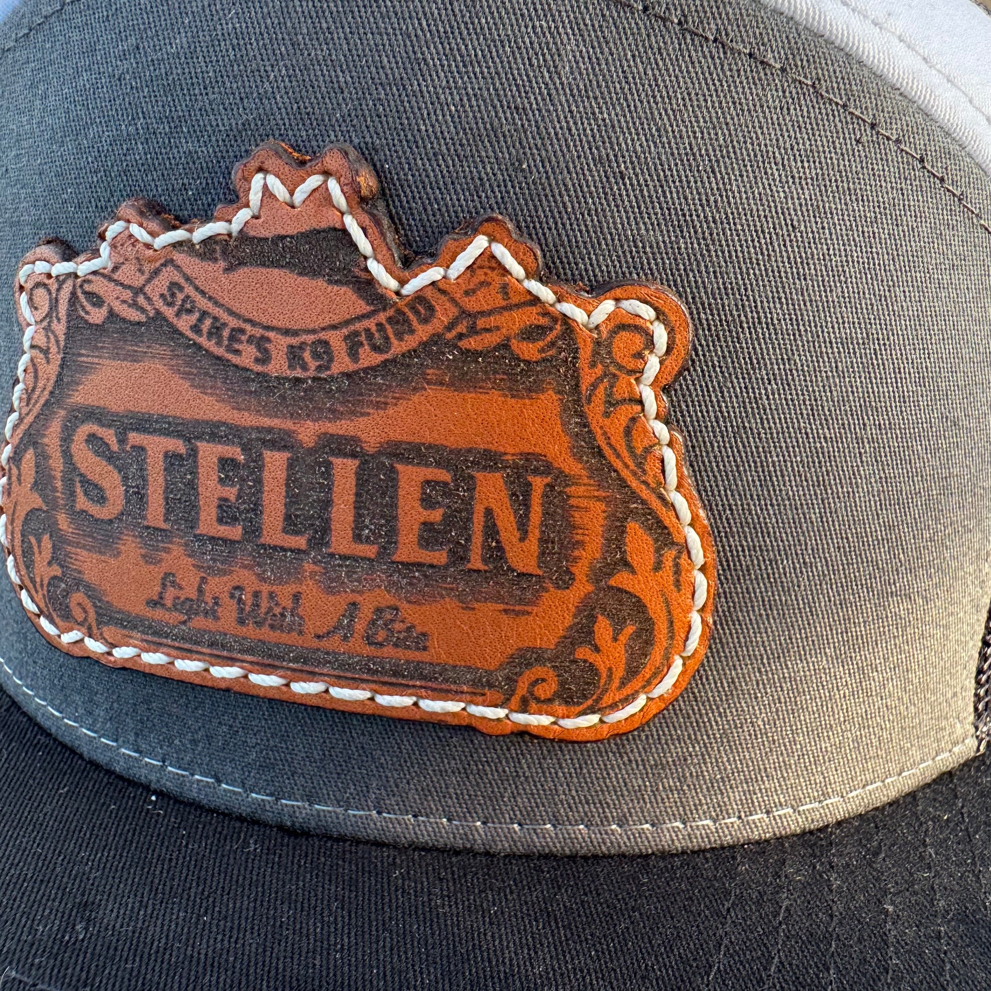 OG Logo 7 Panel Trucker Hat w/ Leather Patch