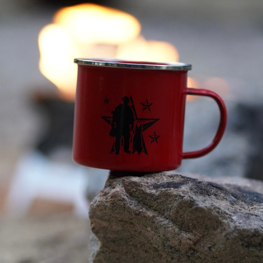OG Logo Enamel Campfire Mug