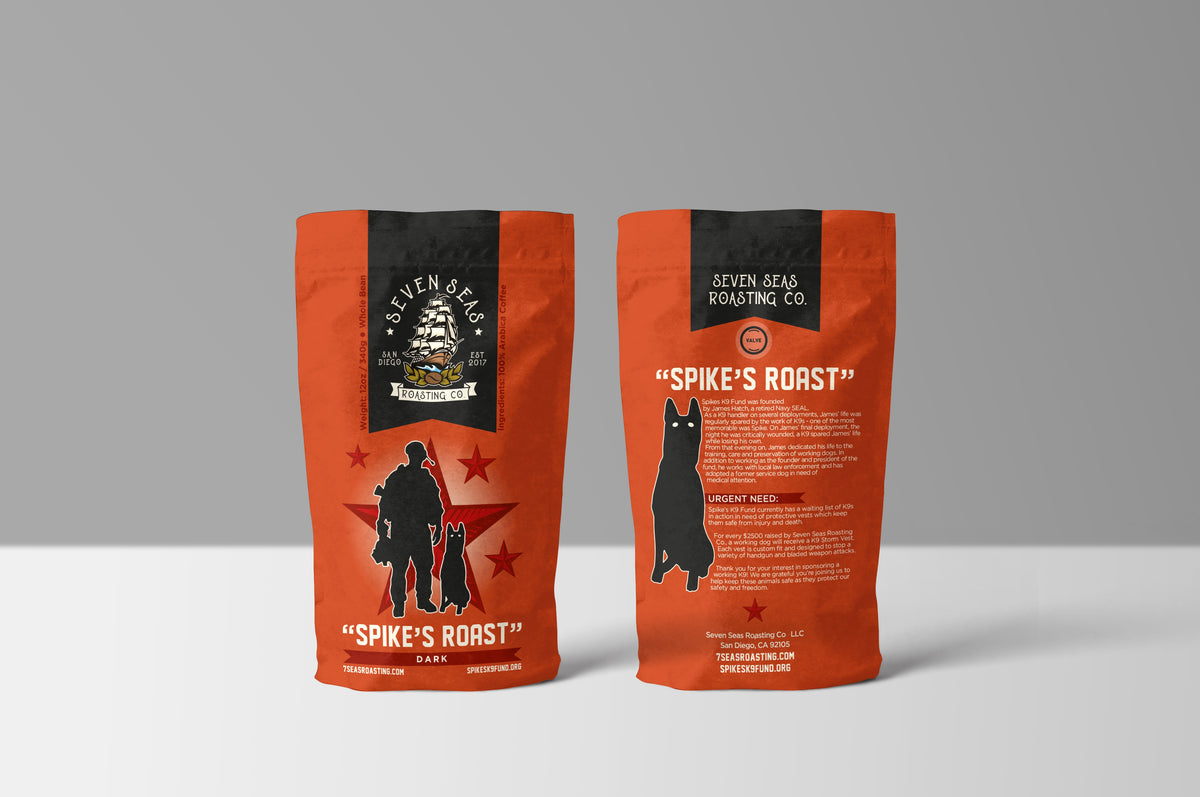 Seven Seas Roasting Co. Special Spike&#39;s Roast Coffee