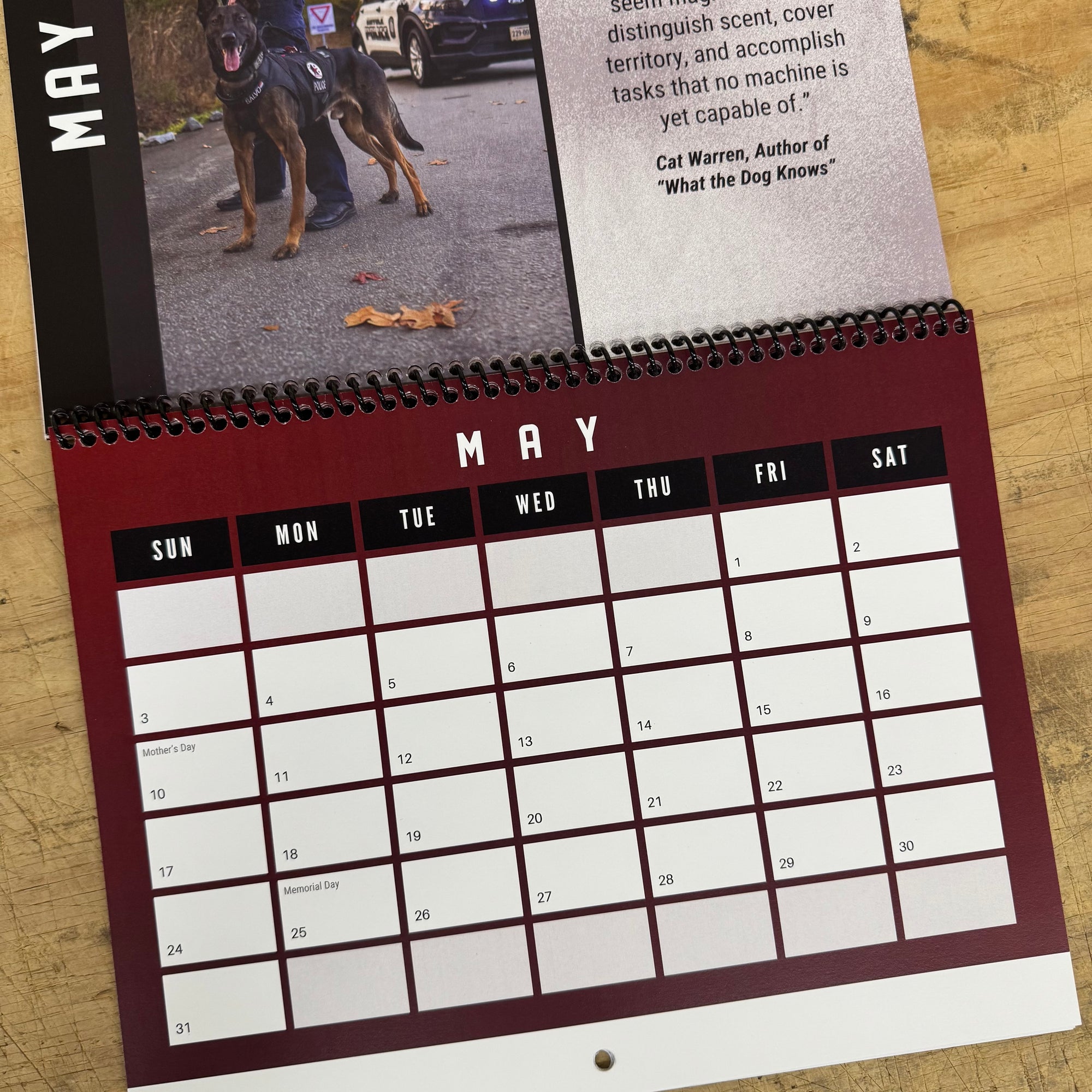 2026 Spike's Calendar