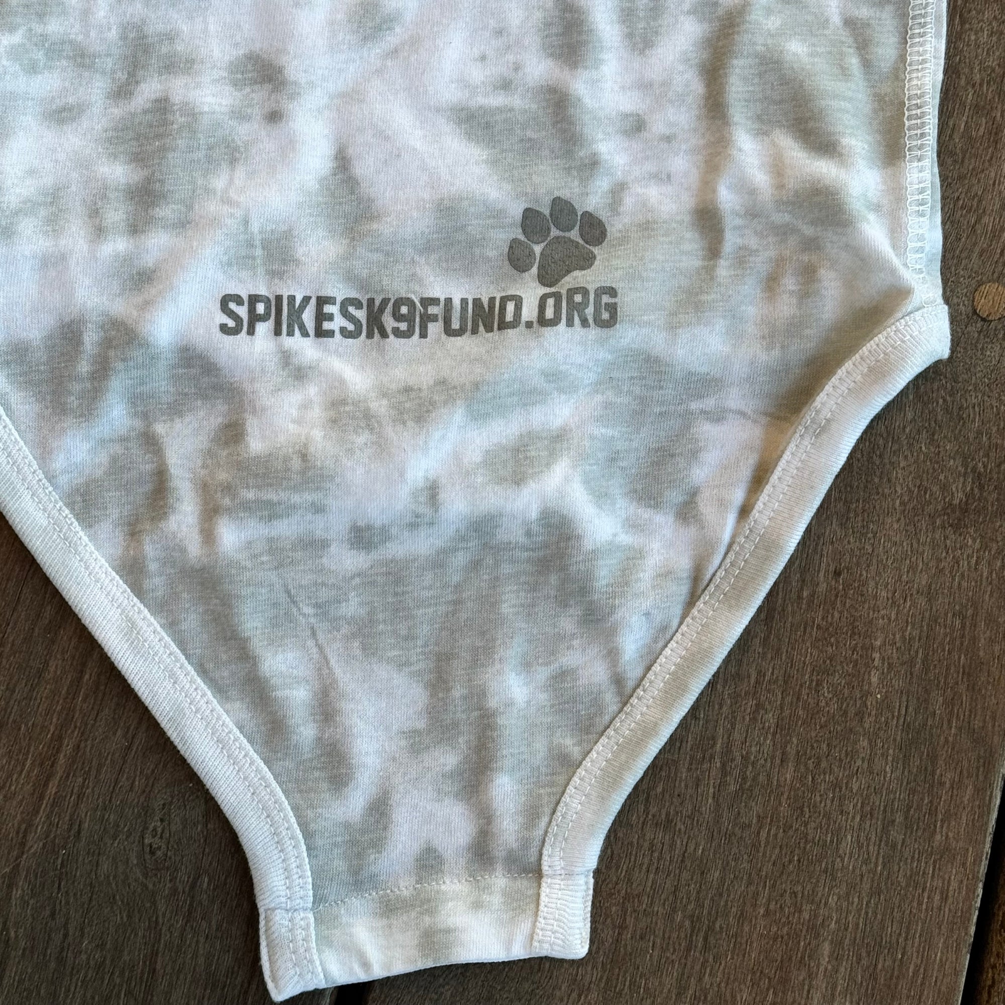 Force Multiplier GITD Onesie White Tie Dye - Warpaint x _invadergirl_