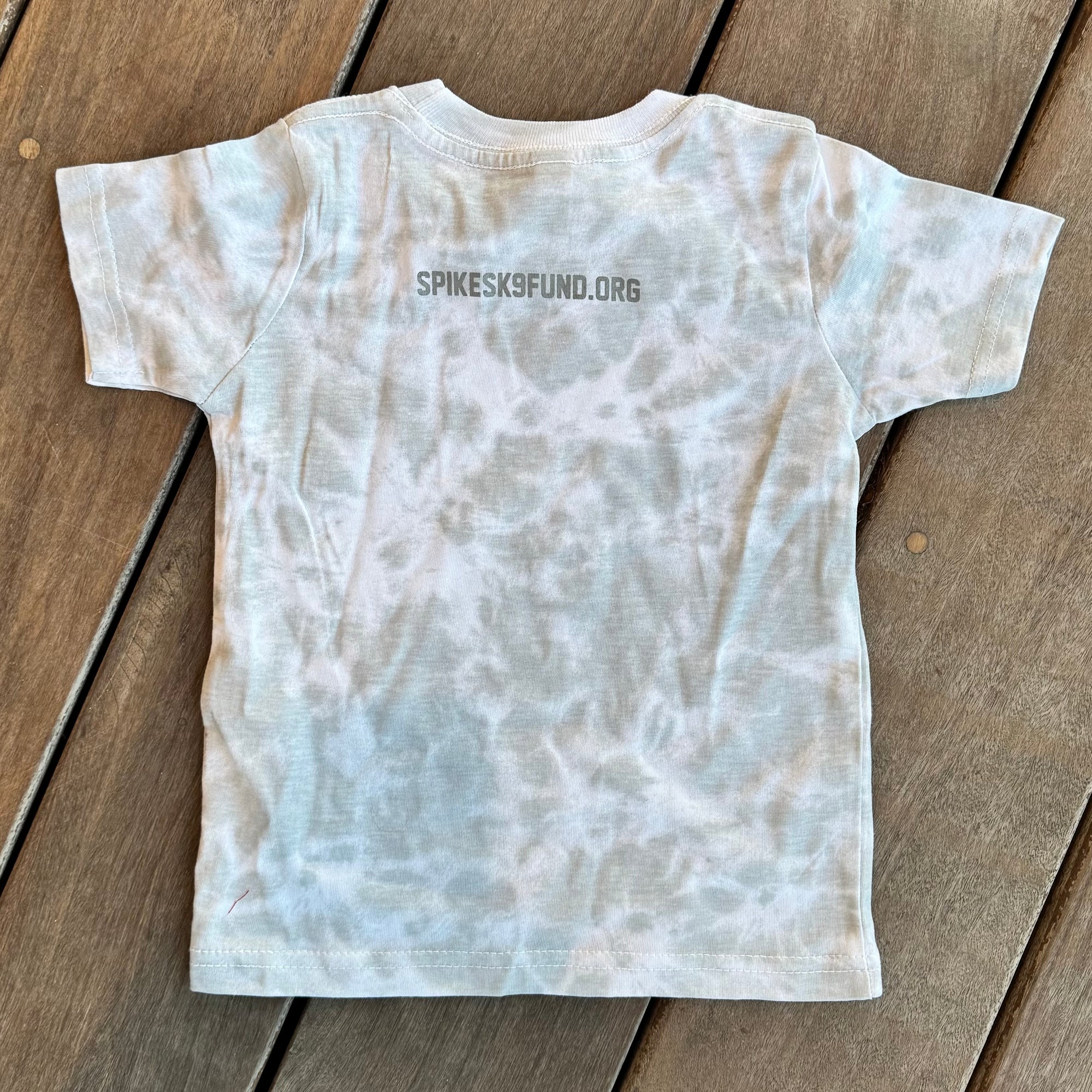 Force Multiplier GITD Kids Shirt White Tie Dye - Warpaint x _invadergirl_