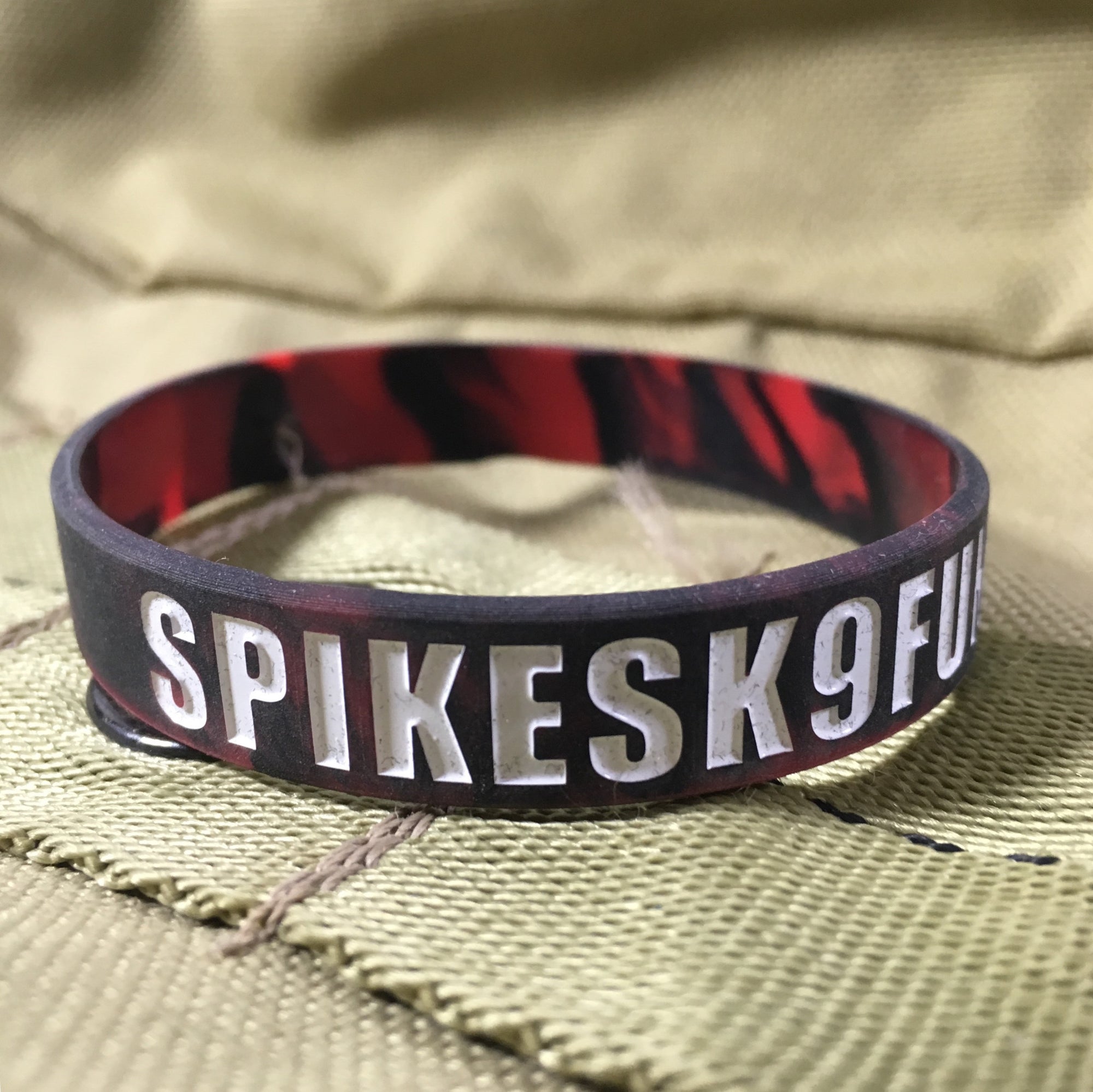 Marble Black and Red Bracelet