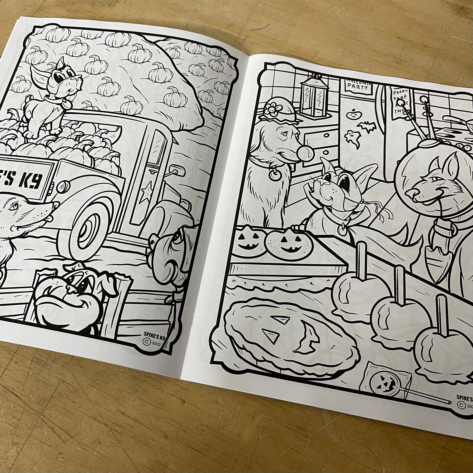 Dewey the Puppy Coloring Book - Halloween Edition