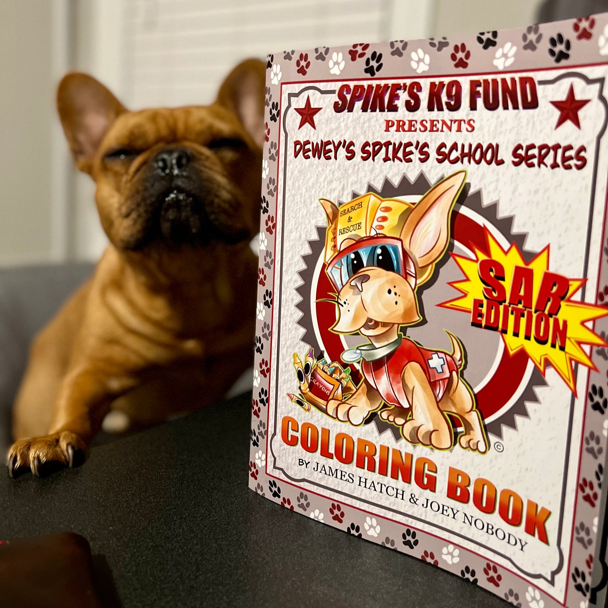 Dewey the Puppy Coloring Book - SAR Edition