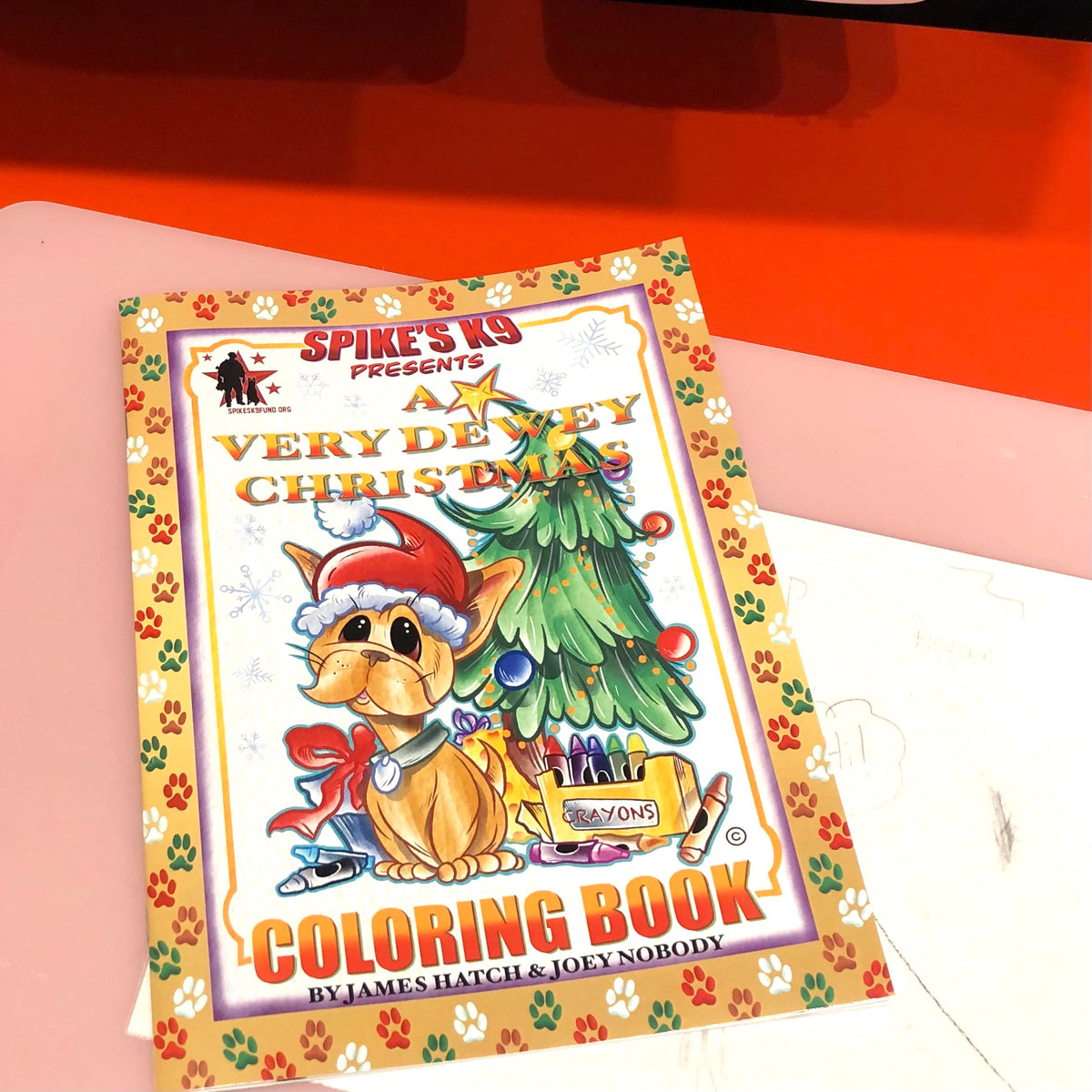 A Very Dewey Christmas Coloring Book